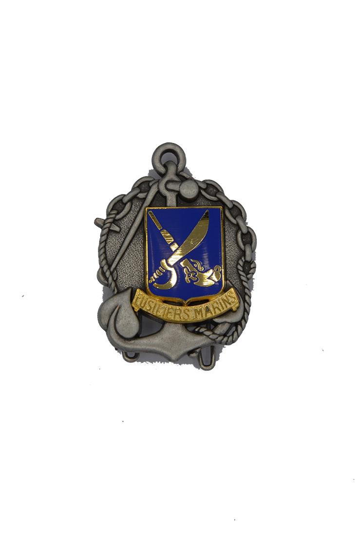 Badge Fusiliers-ma0rins (Béret)